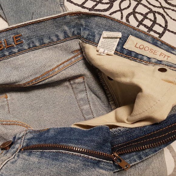 American Eagle Loose Fit Denim Jeans 28 x 30 - Picture 6 of 7